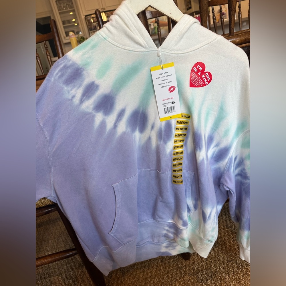 Wildfox hooded sweatshirt NWT